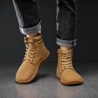 Work Lightweight Sports Shoes 41-46 Men's Shoes Wide Barefoot Sneakers Seasonal Outdoor Breathable Versatile Casual Trendy Shoes
