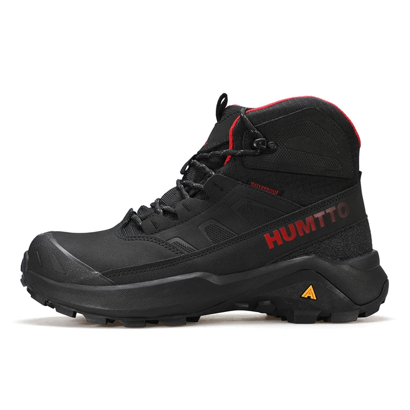 HUMTTO Hiking Shoes Men Winter Outdoor Sports Climbing Shoes Hunting Boots Warm Outdoors Ankle Travel Boots Trekking Sneakers