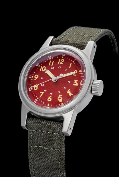 THORN Retro Military Watch 36mm Watch Made of NH35A Movement SHY-043 Sport Watch Unisex Men's and Women's Luxury