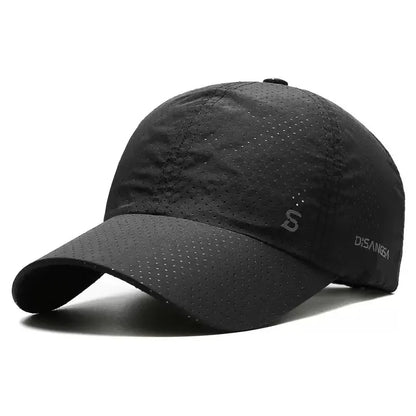 Spring Summer Outdoor Running Cap Unisex Thin Quick Drying Breathable Baseball Cap Soft Top Strapback Golf Cap for Men and Women
