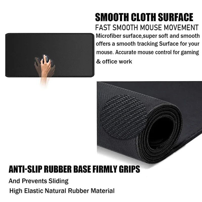 Large Game God of War Mousepad XL Desktop Natural  Rubber Desk Mat Kawaii Gaming Accessories Students Writing Pad Desk Mat 80x30