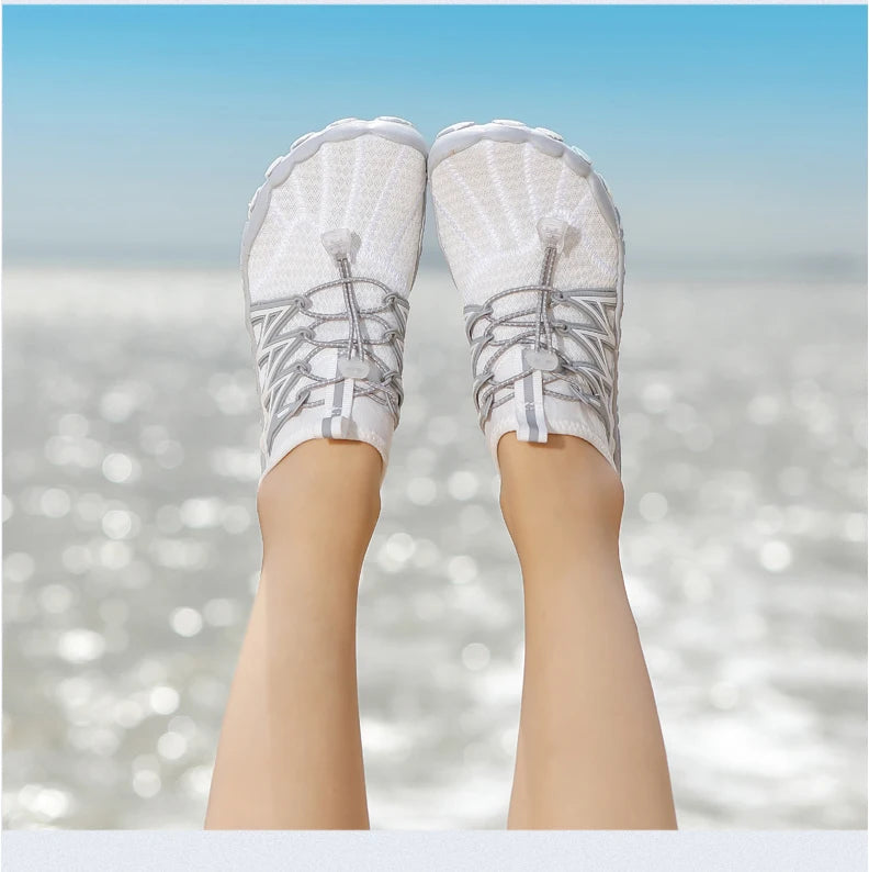Women's Water Shoes Barefoot Shoes Men's Aqua Swimming Shoes Quick Dry Footwear for Beach Gym