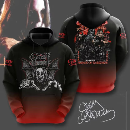 Men's Hoodie New Rock Ozzy Osbourne Band 3d Print Hoodies Men Women Fashion Street Hoodie Sweatshirt Women Coat Hip Hop Sudadera