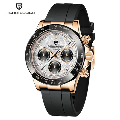 Novo PAGANI DESIGN PD1644 Relógio de Luxo para Homem em Quartzo com Data Automática, Cronógrafo Desportivo de Pulso, Impermeável 100m, Presente para Homem