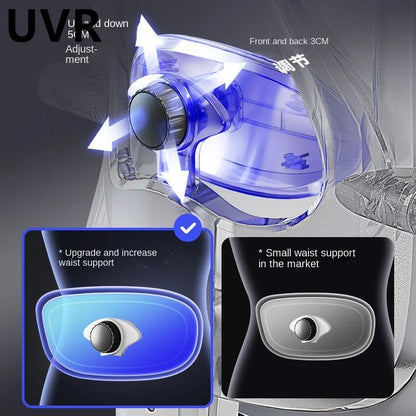 UVR Mesh Office Chair Household Armchair Adjustable Swivel Seat Ergonomic Backrest Chair Girls Bedroom Computer Gaming Chair