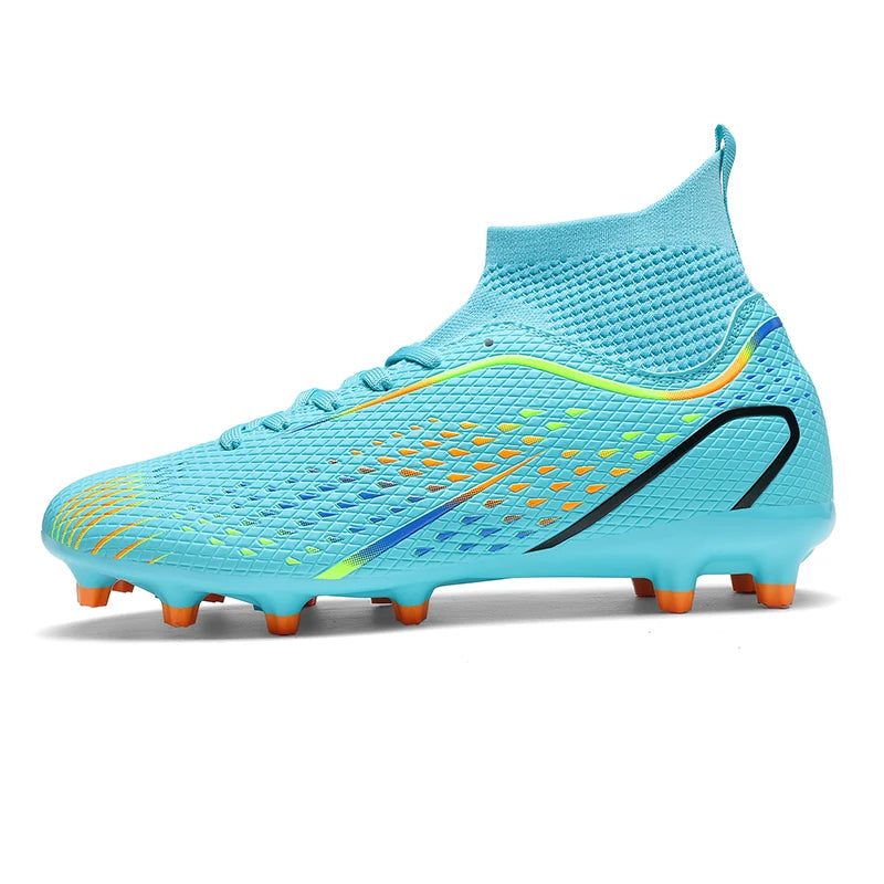 New Men's Soccer Shoes Professional Football Boots Turf Futsal Match Grass Unisex Outdoor Training Soccer Cleats Non-Slip Breathable