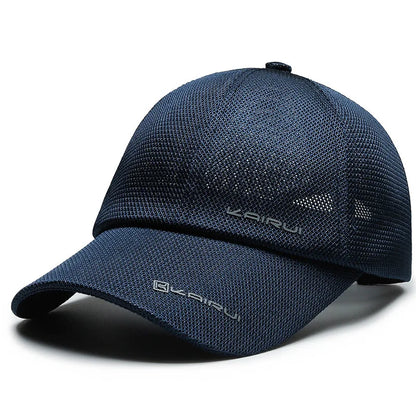 KAIRUI Atmungsaktive Vollmesh-Kappe – Trendige Baseballkappe für Herren, Hip-Hop-Kappe, Outdoor-Freizeit-Sport-Sonnenkappe für Damen, dekorative Kappe