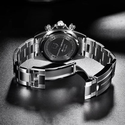 Novo PAGANI DESIGN PD1644 Relógio de Luxo para Homem em Quartzo com Data Automática, Cronógrafo Desportivo de Pulso, Impermeável 100m, Presente para Homem