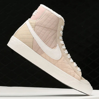Nike Official Genuine BLAZER Pioneer — Sapatilhas casuais desportivas de cano alto para mulher DO7445-261
