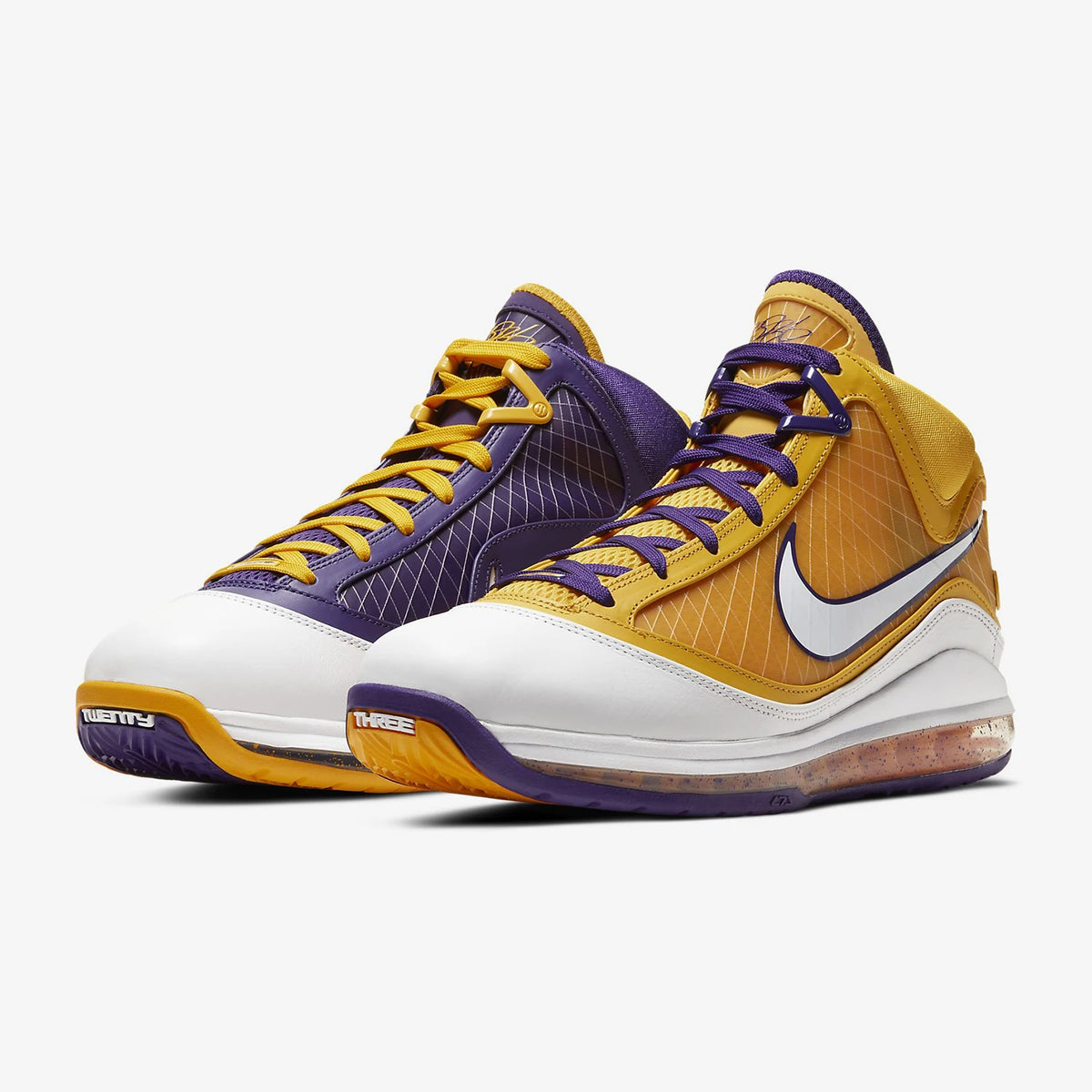 Nike Authentic Lebron 7 LBJ7 James Herren-Basketballschuhe für den Einsatz auf dem Spielfeld CW2300-500