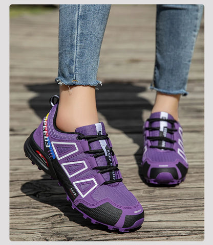 Women’s Waterproof Hiking Shoes Outdoor Sports Shoes Women’s Walking Travel Sports Shoes Bicycle Sports Shoes Running Sports Shoes