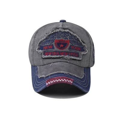 CNTANG Summer New Baseball Cap Men's Fashion Embroidered Pentagram Letter Caps Men Casual Cotton Designer Hip Hop Hat Snapback