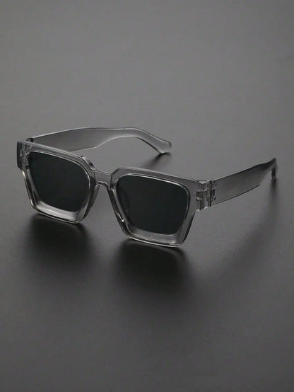 1/2 PC S Classic Fashion Square Plastic Frame Women Sunglasses For Men Daily Life Shades Eyewear Accessories.
