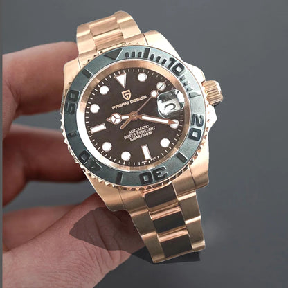 PAGANI DESIGN V3 40MM  Men Mechanical Wristwatch Sapphire Luxury Automatic Watch Men's Stainless Steel Waterproof watches