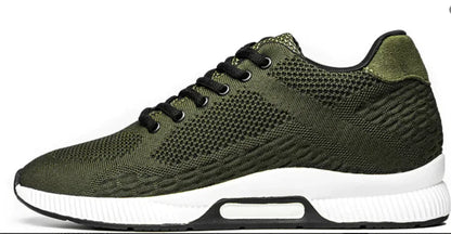 Men's Increase Insole 6CM Sports Casual Height Shoes Size 48 Men's Sneakers Elevator Shoes Hidden Heels Breathable Heightening Shoes