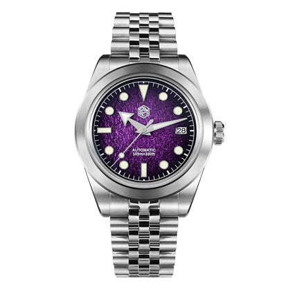 San Martin New 39mm Sport Watch Enamel Dial NH35 Automatic Mechanical Men Dress Watch Sapphire Waterproof 100m Luminous SN0053