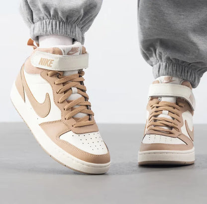 Nike New Women's Lightweight, Comfortable and Versatile Court Borough Mid 2 Mid-Top Basketball Shoes CD7782-125