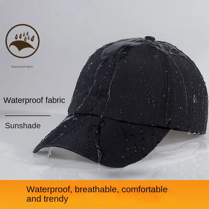Wasserdichte Herren-Golf-Baseballkappe, winddicht, atmungsaktiv, UPF50+, Outdoor-Kappen für Damen, Sport, verstellbarer Regenhut