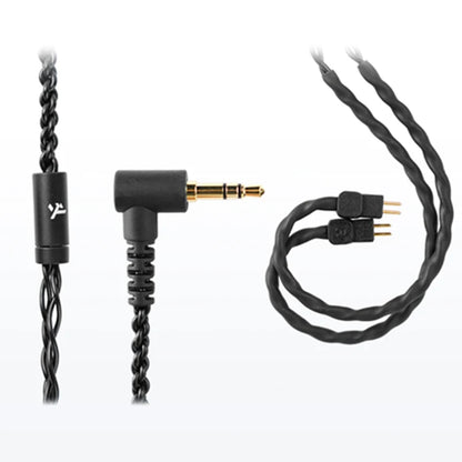 Auscultadores com Fio Híbridos Truthear HEXA 1DD+3BA – Auriculares In-Ear Monitor IEM de Alta Fidelidade com Cabo Banhado a Prata 0.78 2Pin