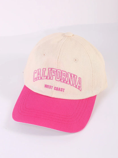Casquettes de baseball unisexes brodées de lettres, lavables, pour le printemps et l'automne, ajustables, décontractées, avec protection solaire, pour enfants