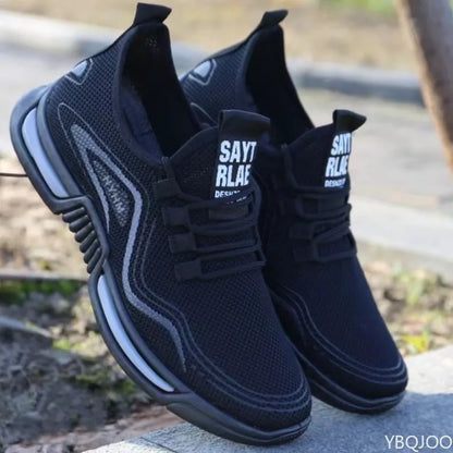 2025 grande taille printemps et automne nouveau respirant léger décontracté chaussures pour hommes Niche tendance polyvalent plat sport chaussures pour hommes