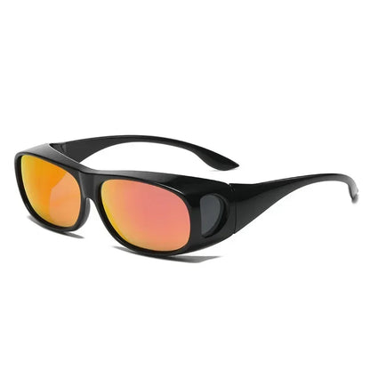 2025Polarized Sunglasses Fit Over Eye Glasses Driving Wrap Shield Goggles Fishing Glasses Sports Sunglasses Night Vision Glasses
