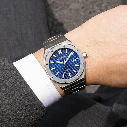 CADISEN Luxury Design 42MM Men Watches Japan MIYOTA 8215 Sapphire Glass Mechanical Automatic Watch Men 100M Waterproof