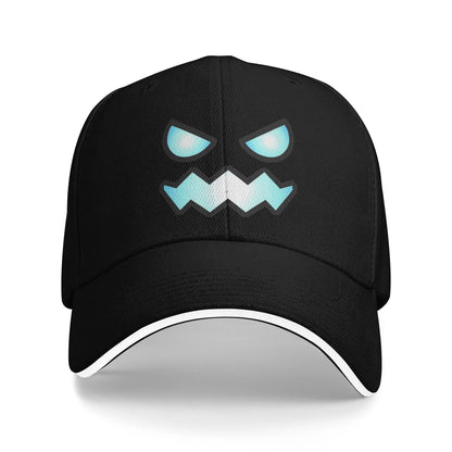 Geometry Gaming Cube Dash Baseballové čepice Hip Hop Extreme Demon Sandwich Cap Unisexový styl Nastavitelná čepice typu „dad hat“ Běh Golf
