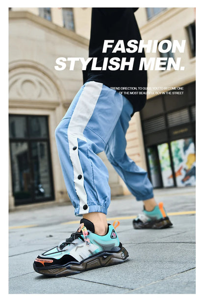 Shoes Men Sneakers Male Casual Men's Shoes Tennis Luxury Shoes Trainer Race Breathable Shoes Fashion Loafers Running Shoes for Men