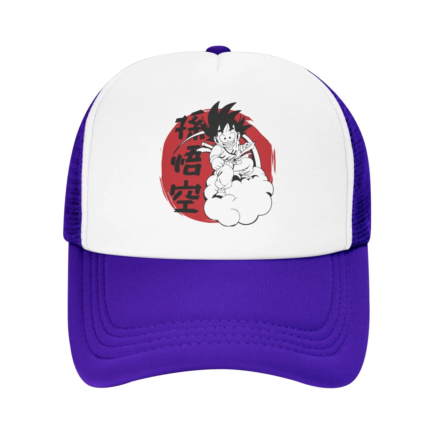 Son gohan D-Dragon Ball Z Trucker Hat Unisex Outdoor  Hats Trucker Worker Cap Trucker Cap Snapback Caps Mesh Baseball Caps