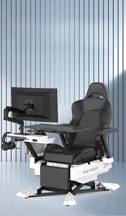 Ergonomic Gaming Chair PC Computer Racing Style Cockpit Lazy Multifunctional Long Sitting Office Home Gamer Furniture 2026
