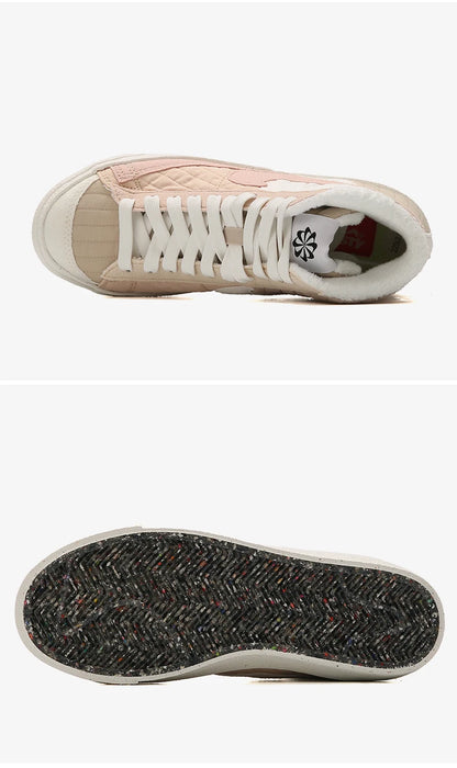 Nike Official Genuine BLAZER Pioneer — Sapatilhas casuais desportivas de cano alto para mulher DO7445-261