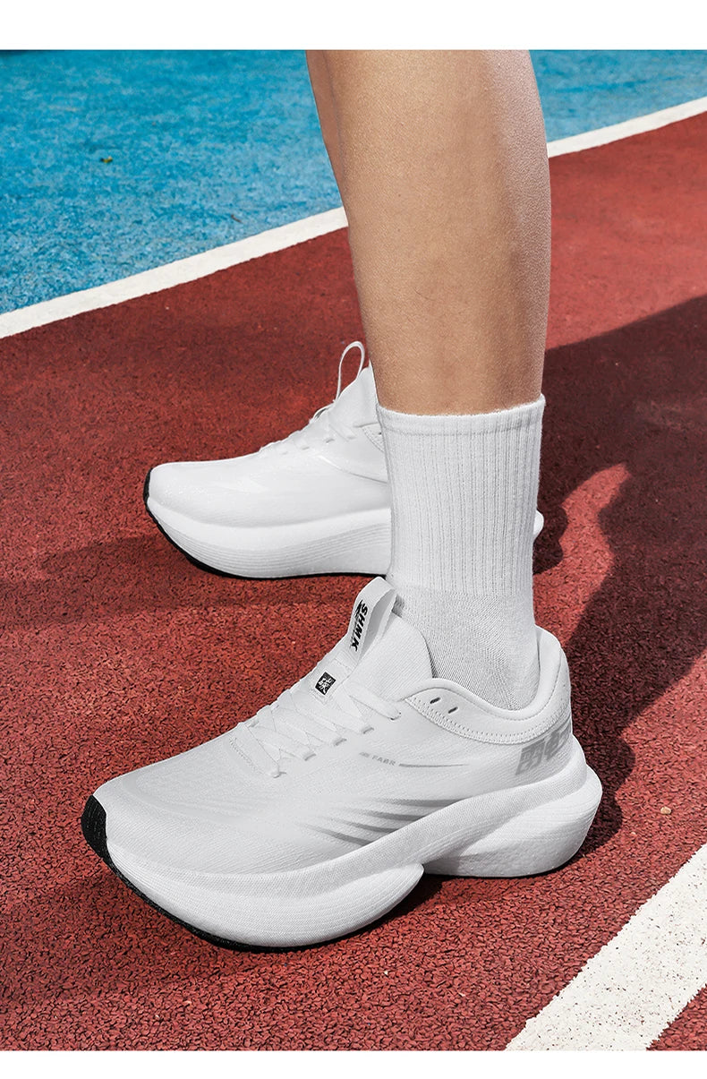 New Running Shoes Carbon Board Marathon Men Sports Breathable Lightweight Women's Comfortable Athletic Nonskid Sneakers Casual