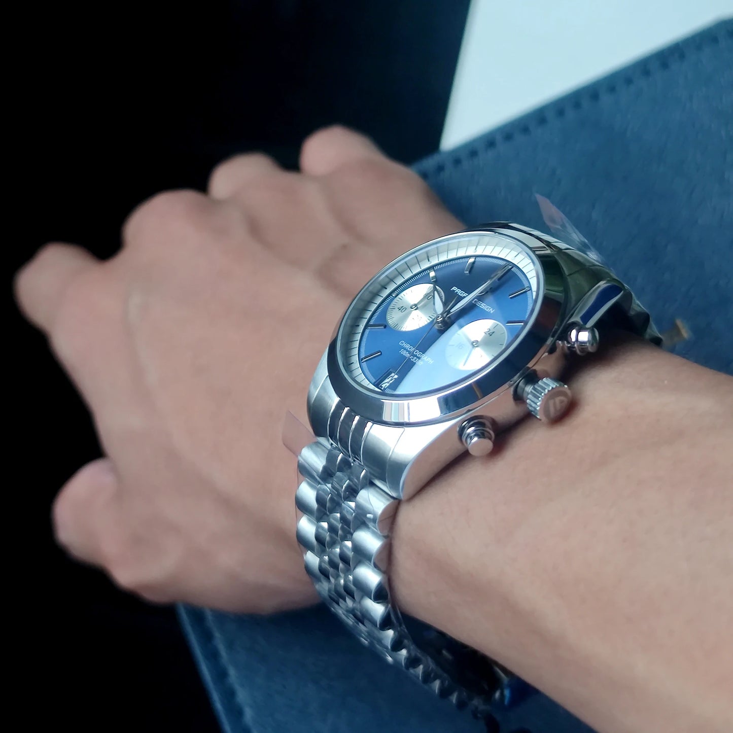 PAGANI DESIGN Pilot Men's Quartz Watches Sports Waterproof WristWatch Sapphire Automatic Watch Relogio Masculino PD1775