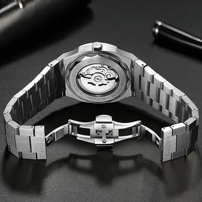 CADISEN Watch for Men Luxury Automatic Men Miyota 8215 Movement Sapphire Crystal 42mm Dial 100m Waterproof Wristwatches C8200
