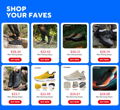 Baasploa Men's Football Shoes Brand Comfort Lightweight Turf Training Soccer Shoes Professional Male Soft Sneakers Non-Slip