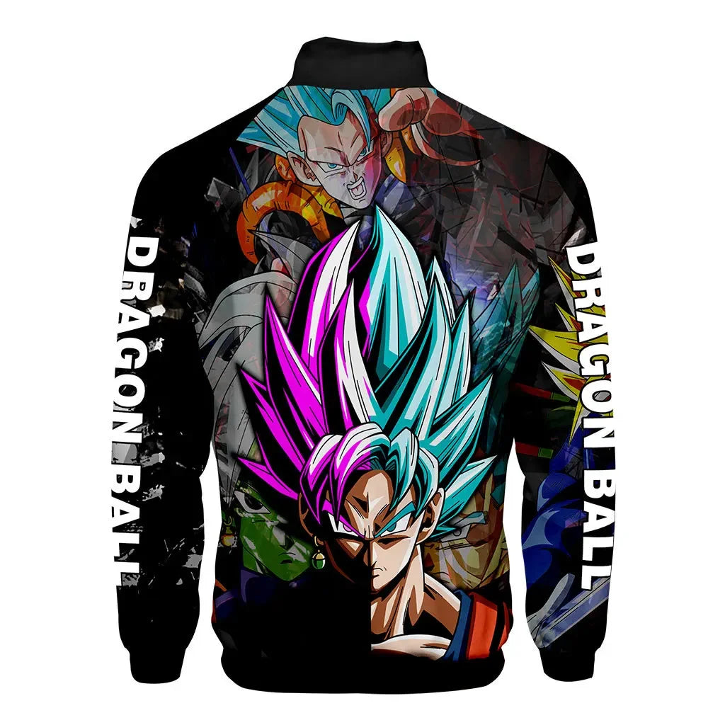 Japan Anime Harajuku Manga Dragon Ball Hoodies Sweatshirt Streetwear Winter Pullover Fashion Long Sleeve Men 3D Print Clothing