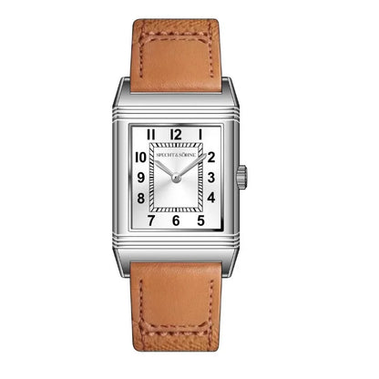 2026 Specht & Söhne New 25.5MM Square Watch For Men Ronda Quartz Movt Sports Watches Ultrathin Stainless Steel 50M Waterproof