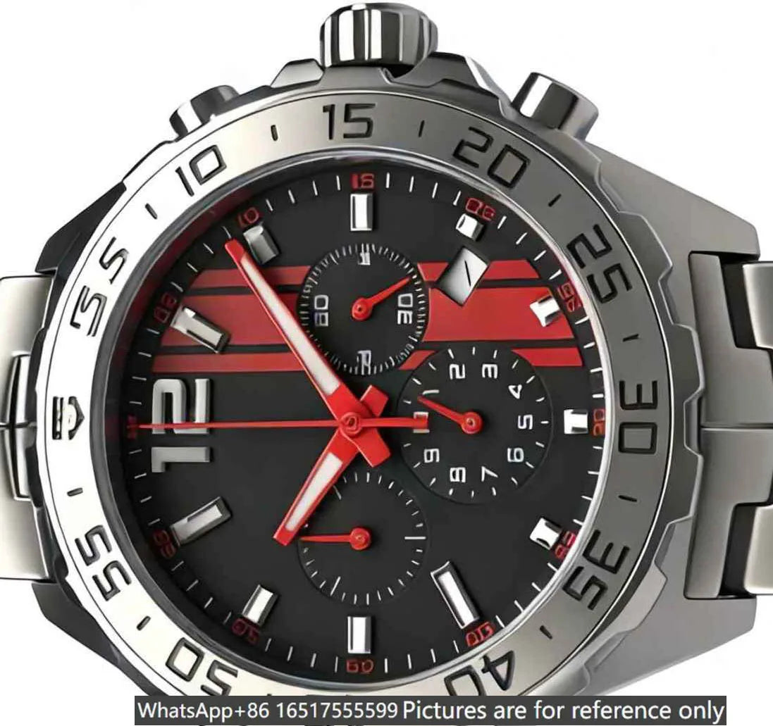 43mm Men Luxury Watches in 904L Steel Quartz Movement Exquisite Heritage And Artisanal Excellence-T