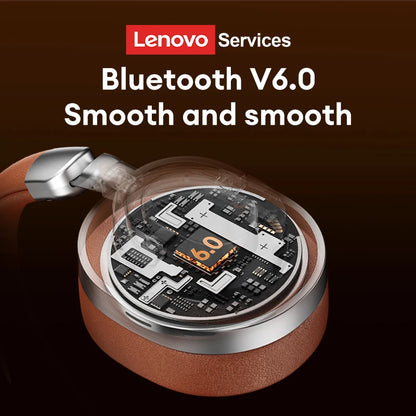 Cuffie over-ear Lenovo LE602 Bluetooth 6.0 – Headset gaming HiFi stereo ANC wireless e cablato con microfono ENC HD