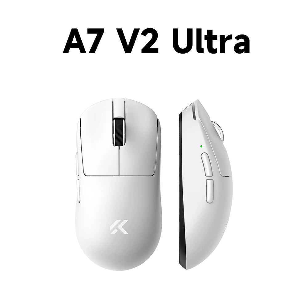 MCHOSE A7 V2 Rato Gaming Sem Fios Leve, Dupla Taxa de Polling de 8,000Hz, PAW3950 TI, Rato Gaming para Esports e Escritório