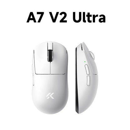 MCHOSE A7 V2 Rato Gaming Sem Fios Leve, Dupla Taxa de Polling de 8,000Hz, PAW3950 TI, Rato Gaming para Esports e Escritório