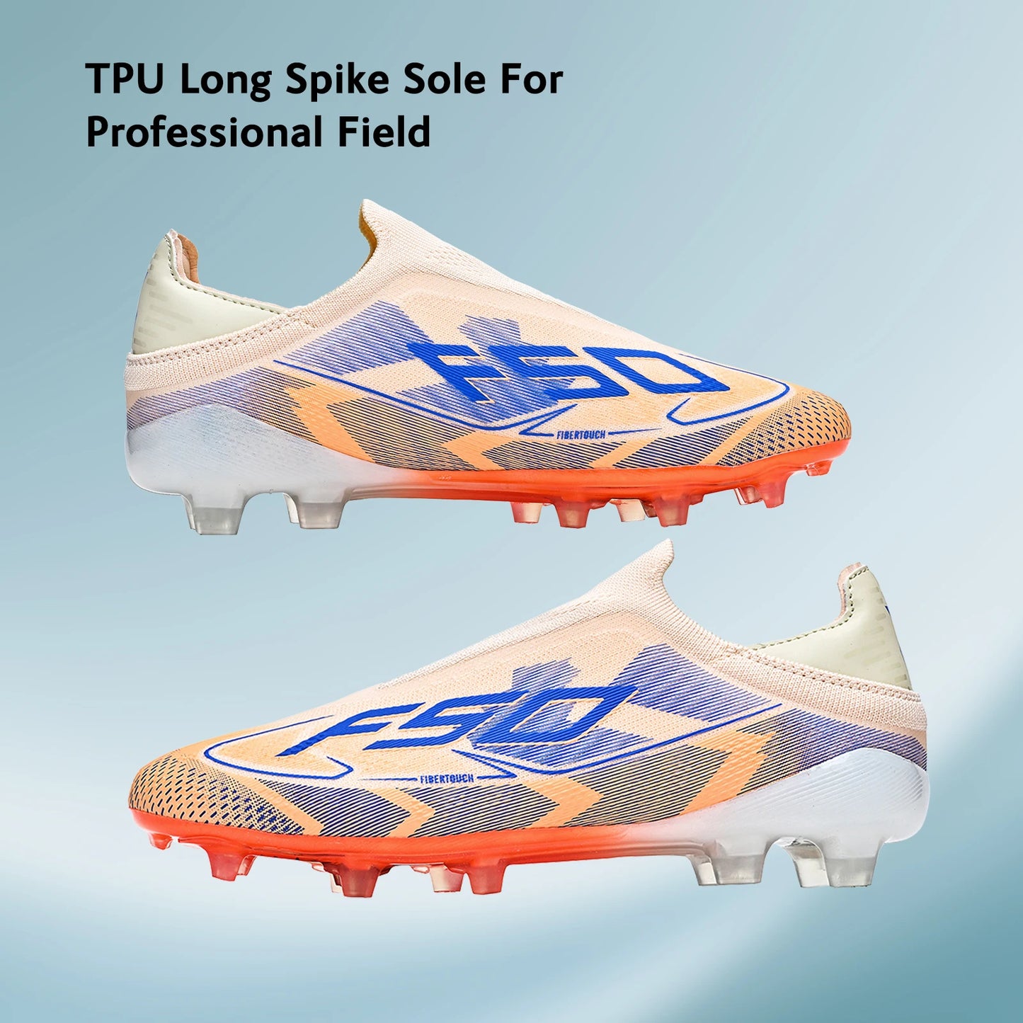AG/FG Soccer Cleats for Men Women Kids Youth PU Fabric Upper TPU Sole Non-Slip Wear-Resistant for Natural Grass Sports Pitch Training