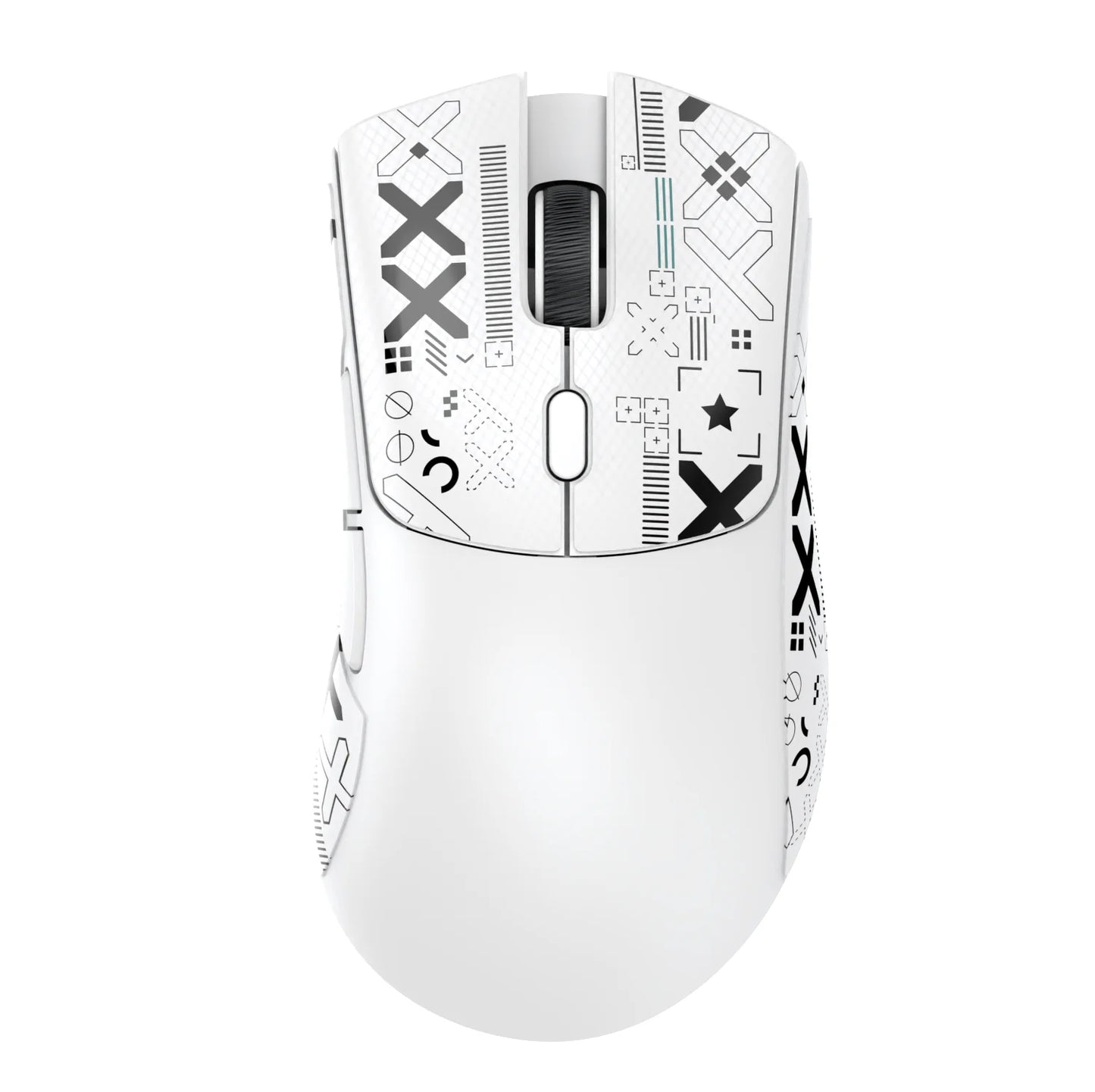Rato sem fios Attack Shark R1 Bluetooth Gaming, rato viral avaliado por influencers, sensor PAW3311, taxa de atualização de 1000Hz