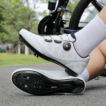 Men's Mountain Bike Shoes MTB, Breathable, Non-Slip, High Hardness, Suitable For Outdoor Road Racing, Mountain Off-Road Riding 37-46