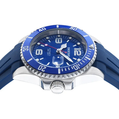 DEESIO Men's Automatic Mechanical Watch Stainless Steel Luminous Date Sports Casual Luxury Watch Gift for Men Sapphire Crystal