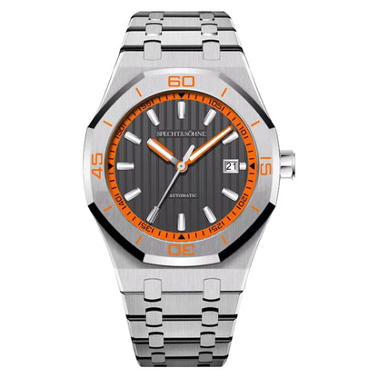 Specht&Sohne New Classic Men's Watch 50M Waterproof Luminous Sapphire Crystal Blue Automatic Mechanical Watches Reloj Hombre