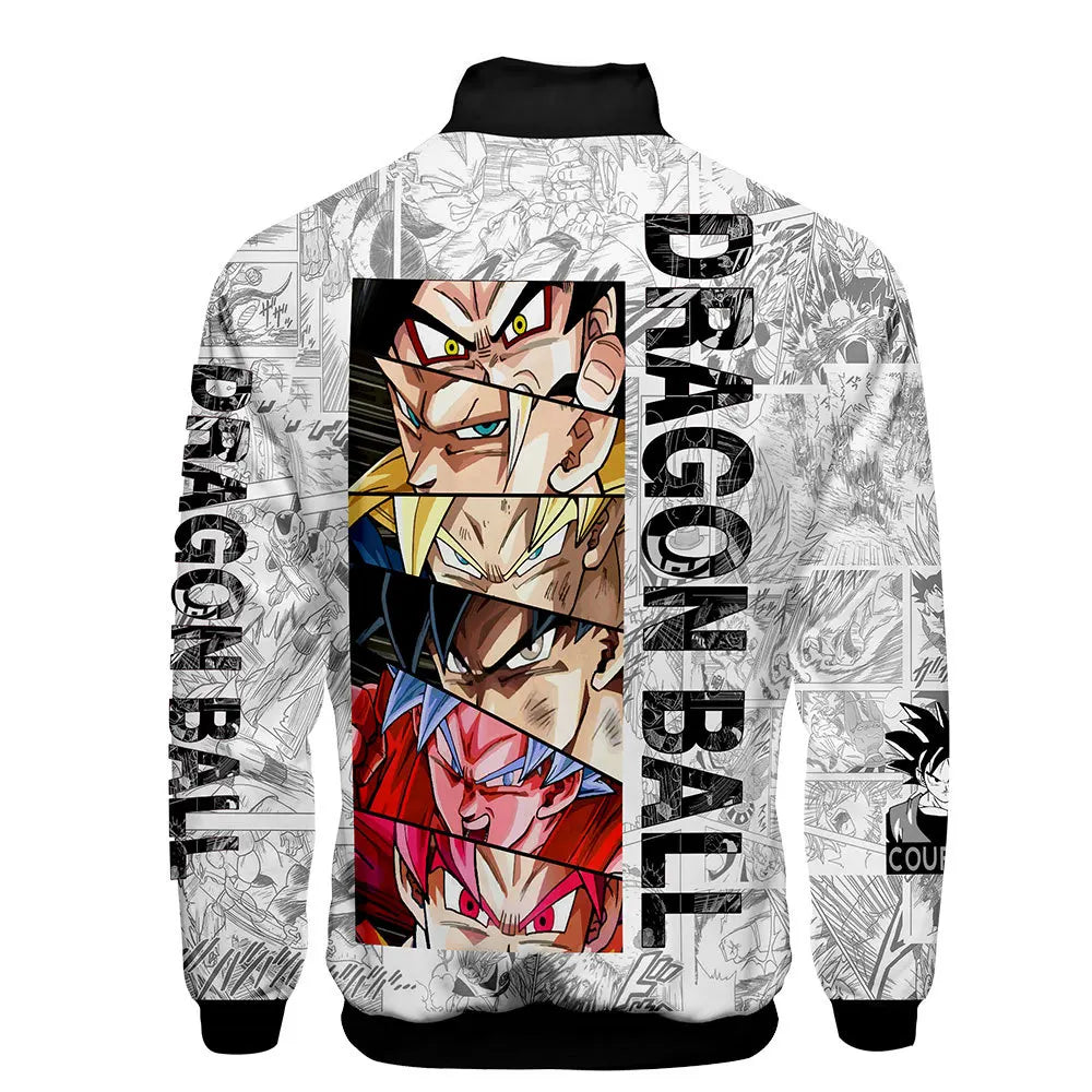 Dragon Ball Goku Hoodies Kids Boys Sweatshirts Anime Clothes Costume Hoody Gohan Beerus Pullovers Men Women Tracksuits Tops