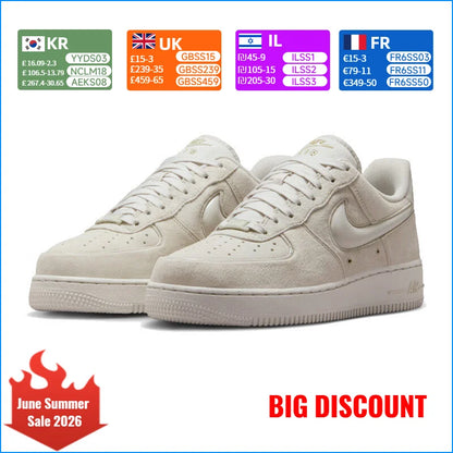 Nike Air Force 1 – protiskluzové, odolné, klasické, univerzální, módní, ležérní a skateové boty HV4406-001