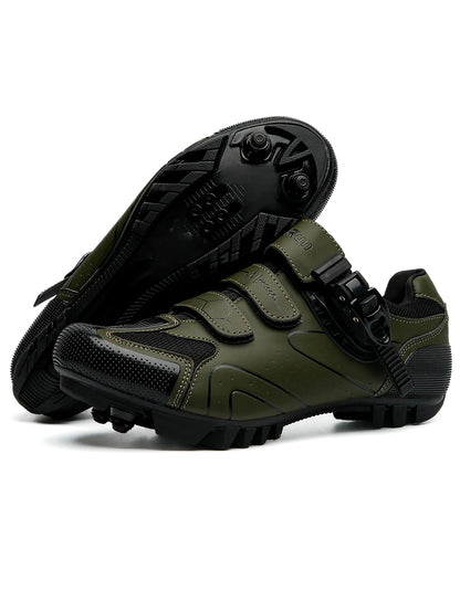 Primavera 2025, scarpe da ciclismo MTB con tacchette da uomo, scarpe sportive in carbonio, velocità, corsa in montagna, scarpe da mountain bike